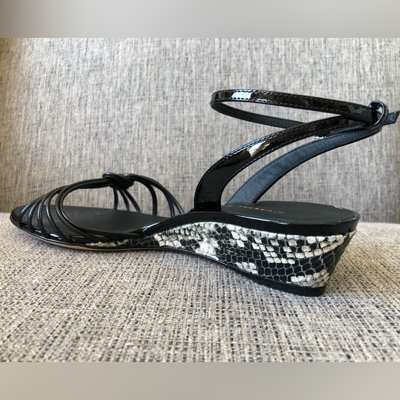 Brand new, never worn Giuseppe Zanotti wedge sandals in Italian shoe size 37.5 - Picture 11 of 16